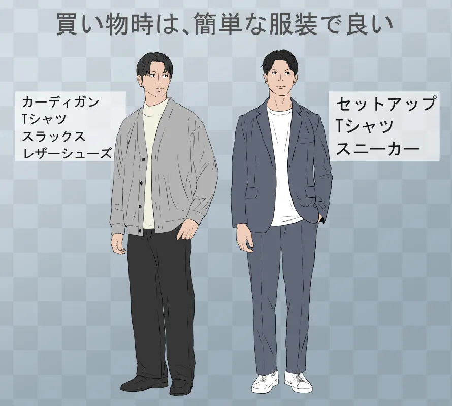 20代が洋服を買いに行くときにおすすめのメンズファッションの服装