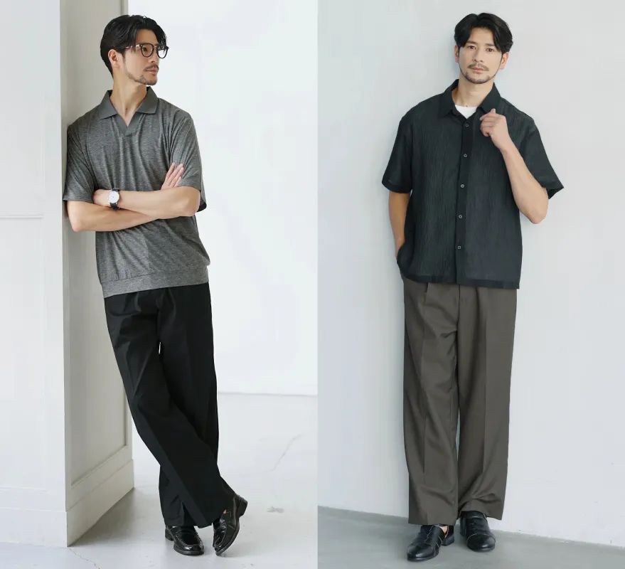 40代に似合うコスパメンズブランド【スプートニクス】のコーディネート