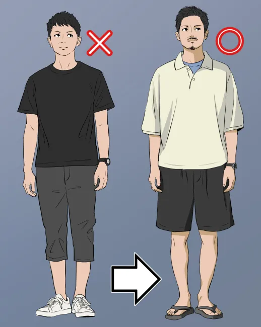 女子ウケの悪い30代メンズファッション