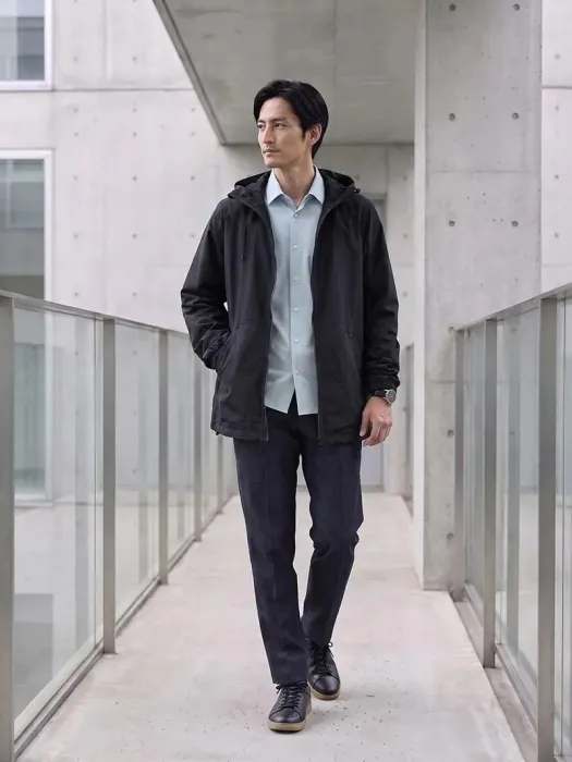 ダサくない40代メンズファッションきれいめテックコーデ