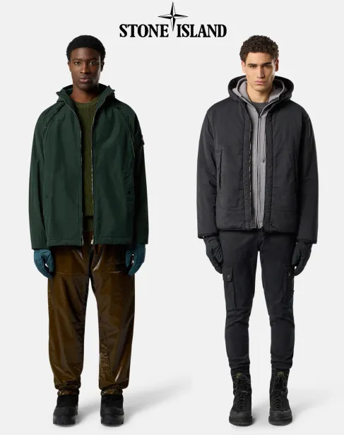 ガッチリ体型に似合うブrンド、ストーンアイランド