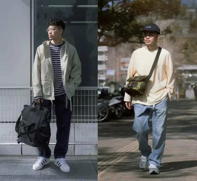 30代メンズブランドグラミチのコーデ