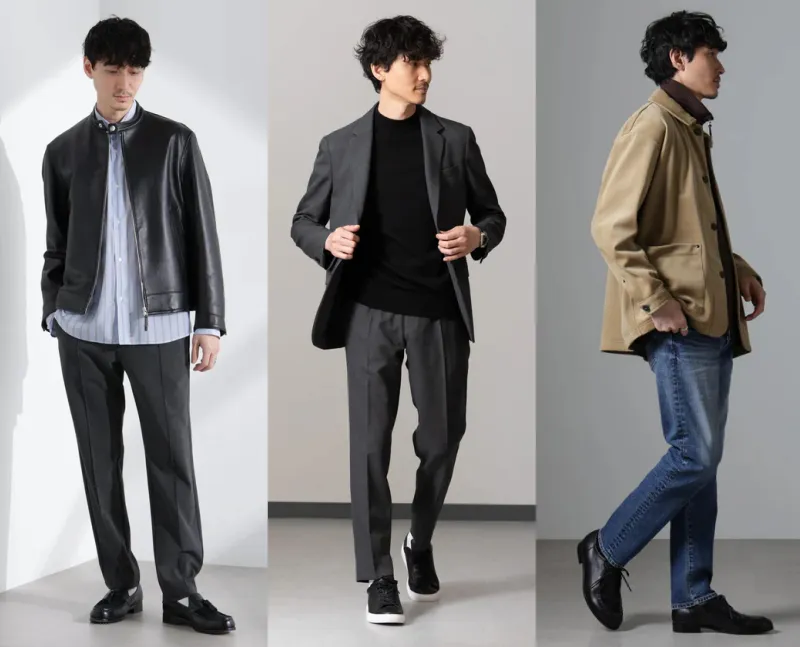 ナノユニバースの洋服を着た男性