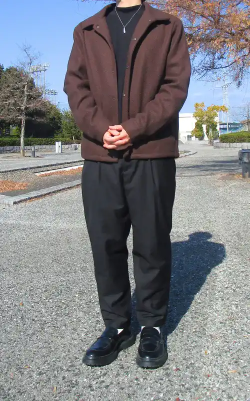 低身長マネキン買い・スプートニクスの服を着た165cmの筆者