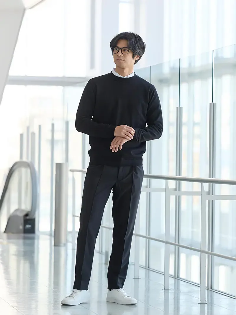 低身長男性に似合うAUENのマネキン買い