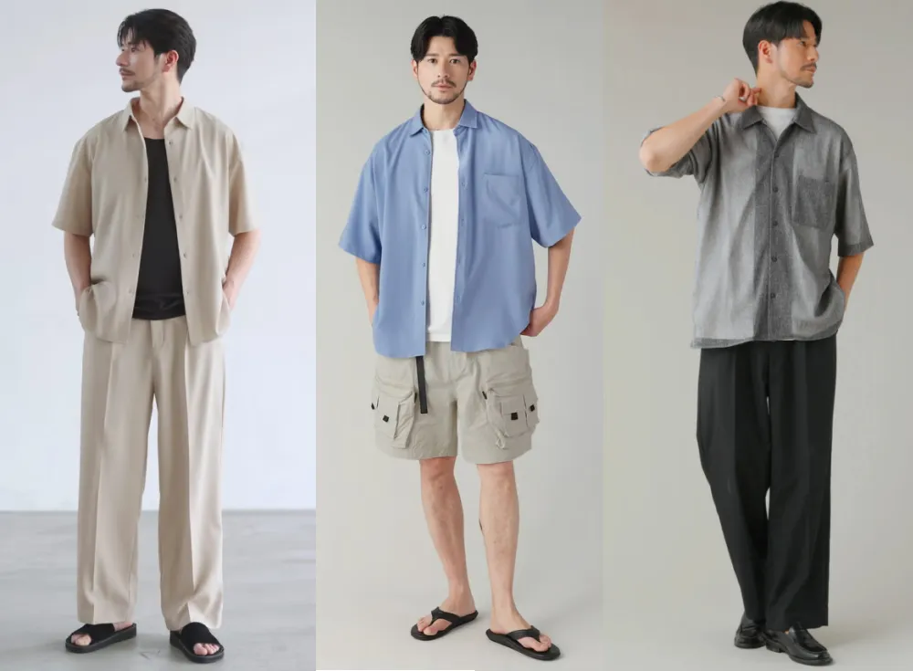 大学生男性におすすめの通販サイトスプートニクスの夏コーデ