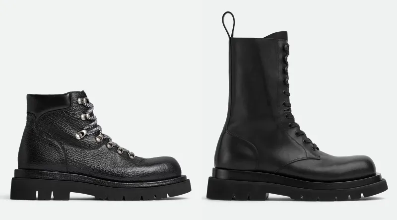 身長が盛れるブーツブランド　ボッテガ　ラグブーツ