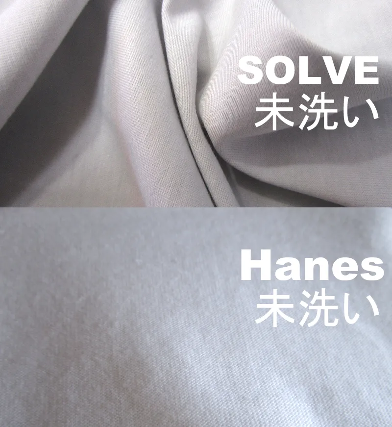 SOLVE仕事Tシャツの品質チェック
