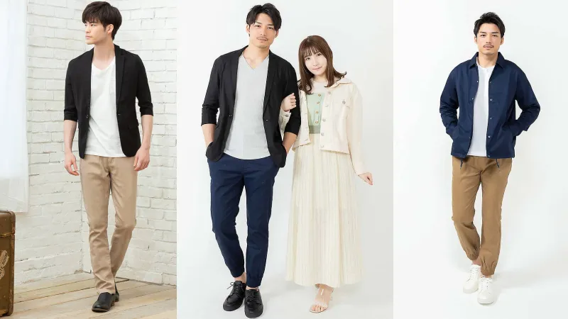 洋服を着た男性
