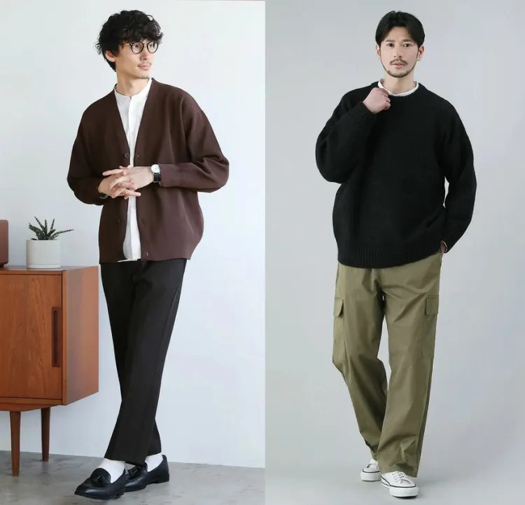 洋服を着た男性