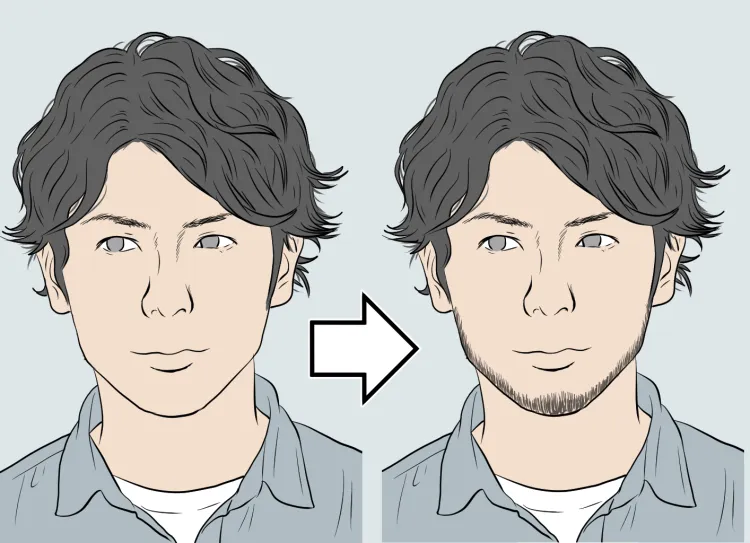 男性のイラスト