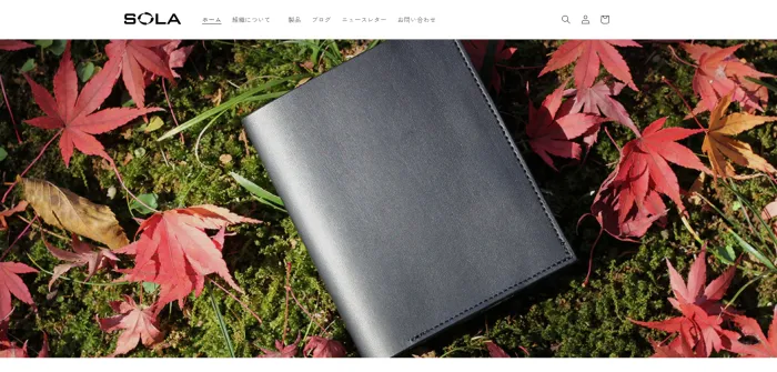 SOLAHANPUの財布Tenuis TLの素材感をレビュー