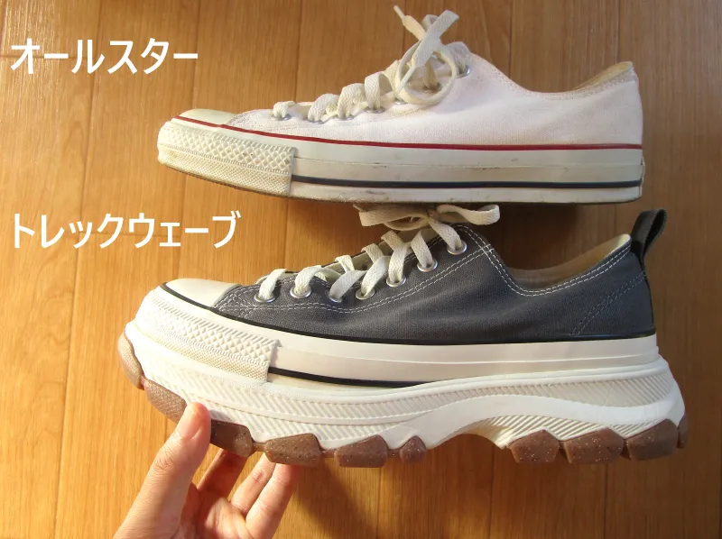 トレックウェーブとオールスターの比較