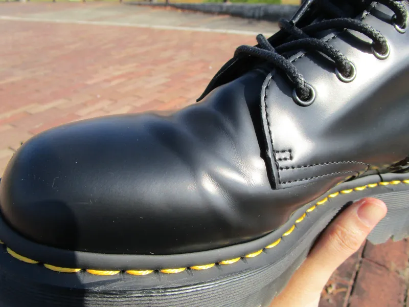 ドクターマーチンJADON　品質　素材感