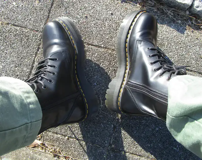 ドクターマーチンJADONの耐久性
