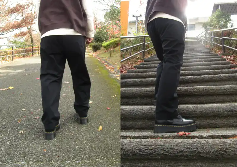 JADONの履き心地