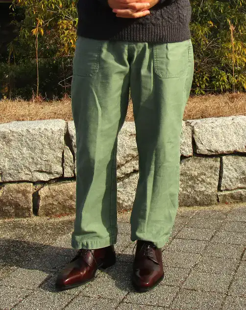 北嶋製作所のワイドパンツメンズコーデ