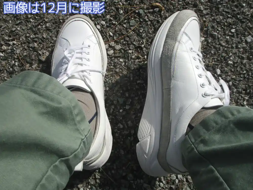 LORRYのデメリット、通気性が良いのだが、それが幸いして冬は足の指が冷たい