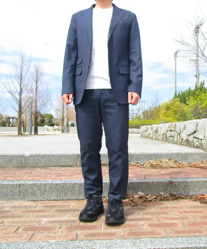 990V6のメンズビジカジコーディネート