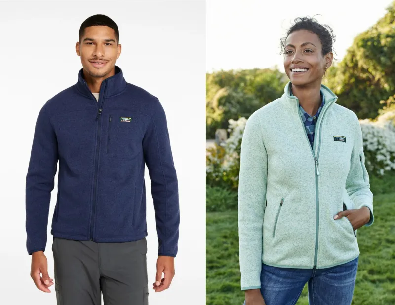 エルエルビーンのフルジップセーターfleece